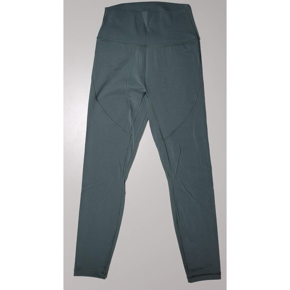 P'tula Slate Green High-Waist Leggings